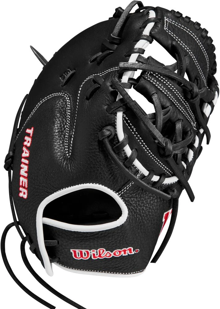 11 Inch Wilson Trainer Adult Firstbase Training Mitt WBW10091011 3 11 Inch Wilson Trainer Adult Firstbase Training Mitt WBW10091011