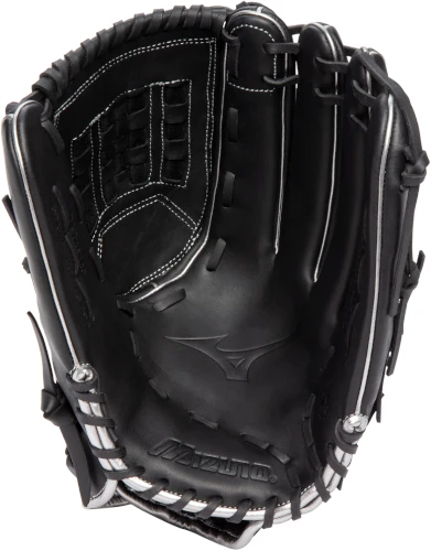14 Inch Mizuno MVP Prime SE GMVP1400PSES8-Black/Silver Adult Slowpitch Softball Glove 4 14 Inch Mizuno MVP Prime SE GMVP1400PSES8-Black/Silver Adult Slowpitch Softball Glove - Image 2