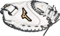 34 Inch Mizuno MVP Prime GXS50PF4W Women's Fastpitch Softball Catcher's Mitt 313071 -Baseball Gear Shop mizuno mvp prime gxs50pf4w 34 inch womens fastpitch softball catchers mitt 313071 11