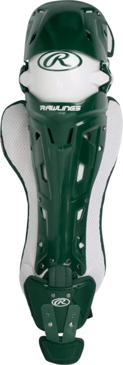 Rawlings MACH Adult 17 Inch Catcher's Leg Guards MCHLGA -Baseball Gear Shop rawlings mach adult 17 inch catchers leag guards mchlga 28