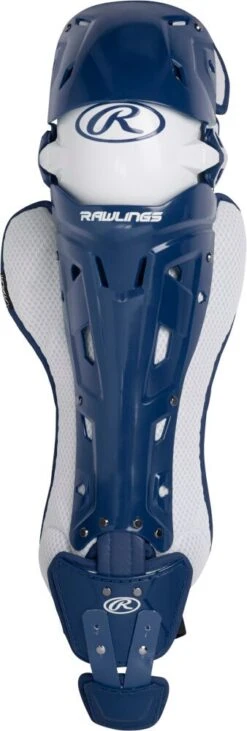 Rawlings MACH Adult 17 Inch Catcher's Leg Guards MCHLGA -Baseball Gear Shop rawlings mach adult 17 inch catchers leag guards mchlga 29