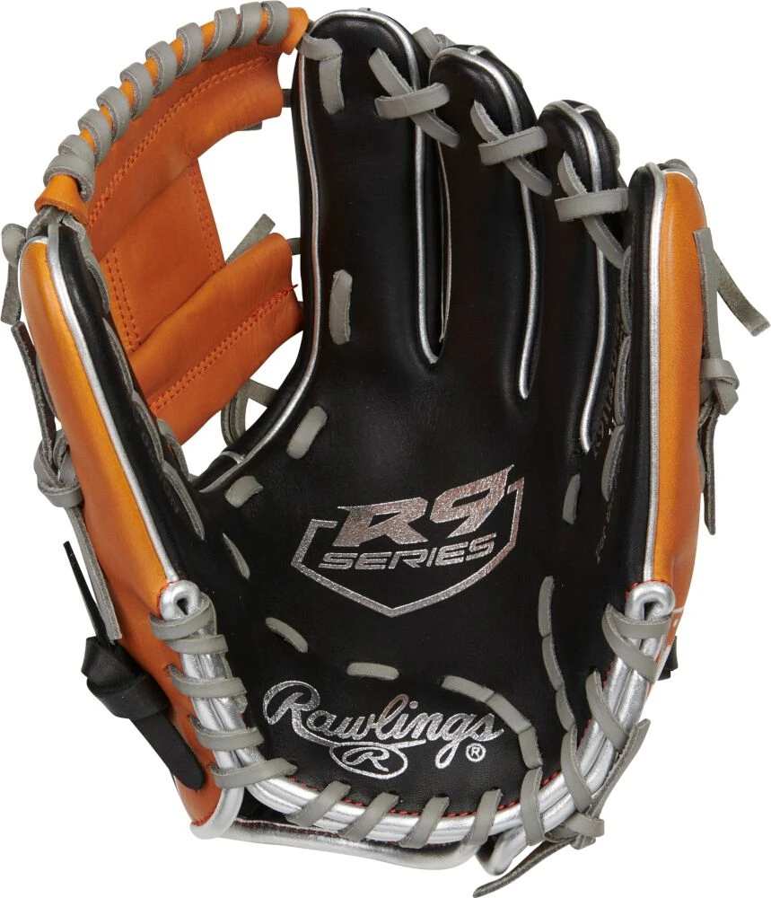 11.25 Inch Rawlings R9 Contour Youth Infield Baseball Glove R91125U-2BT 4 11.25 Inch Rawlings R9 Contour Youth Infield Baseball Glove R91125U-2BT - Image 2
