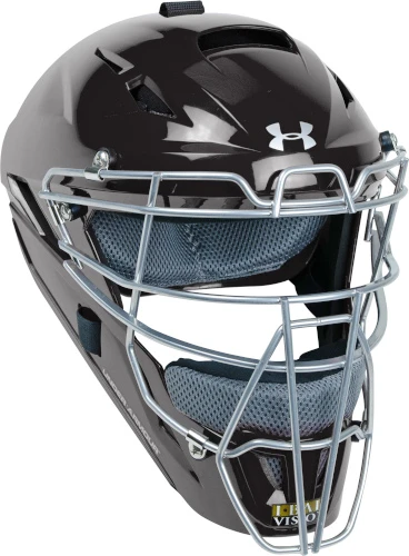 Under Armour Converge Youth Solid Gloss Catcher's Helmet UAHG3-Y 3 Under Armour Converge Youth Solid Gloss Catcher's Helmet UAHG3-Y
