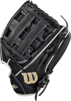 10.5 Inch Wilson A500 Youth Infield Baseball Glove WBW100898105 -Baseball Gear Shop wilson a500 youth 105 inch infield baseball glove wbw100898105 14