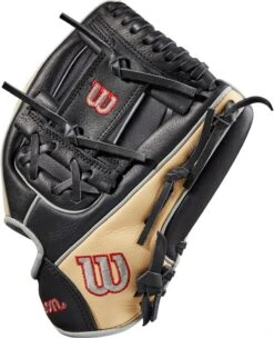 11.5 Inch Wilson A500 Youth Infield Baseball Glove WBW100901115 -Baseball Gear Shop wilson a500 youth 115 inch infield baseball glove wbw100901115 14