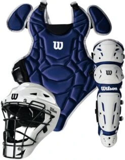 Wilson EZ Gear 2.0 Youth Large/XLarge Catcher's Gear Set WB57202LXL -Baseball Gear Shop wilson ez gear 2 youth large xlarge catchers gear set wb57202lxl 23