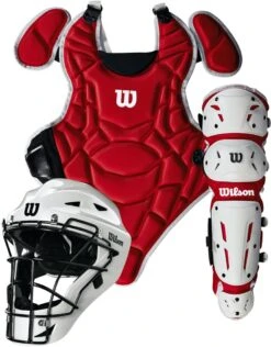 Wilson EZ Gear 2.0 Youth Large/XLarge Catcher's Gear Set WB57202LXL -Baseball Gear Shop wilson ez gear 2 youth large xlarge catchers gear set wb57202lxl 24