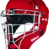 Wilson Shock FX 2.0 WTA5500 Adult Baseball Catcher's Helmet -Baseball Gear Shop wilson shock fx 2 0 wta5500 adult baseball catcher s helmet 5